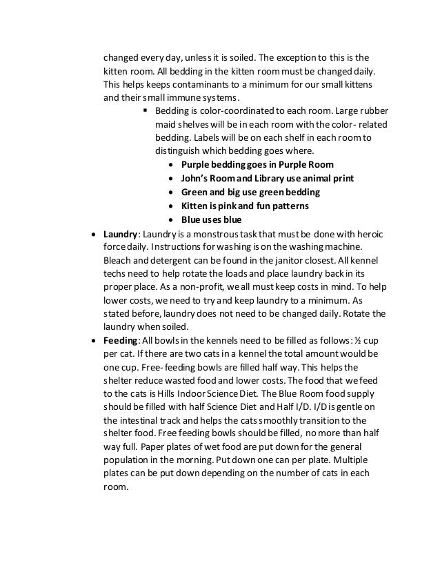 Kennel Tech Protocol Handbook