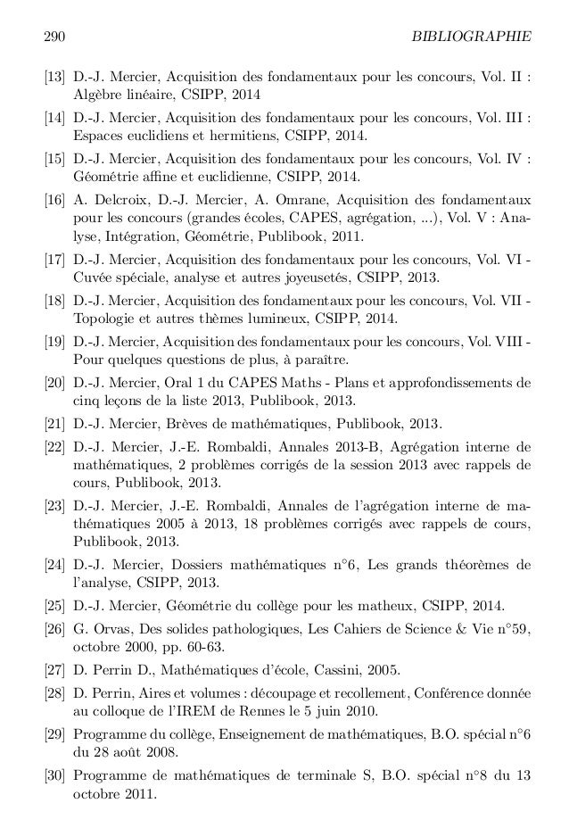 Oral 1 Capes Maths L Integration En Terminale