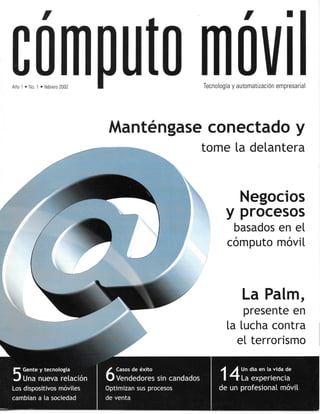 Anuncio SAP CRM en Revista Computo Movil Feb 2002