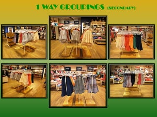 1 WAY GROUPINGS (SECONDARY)
 