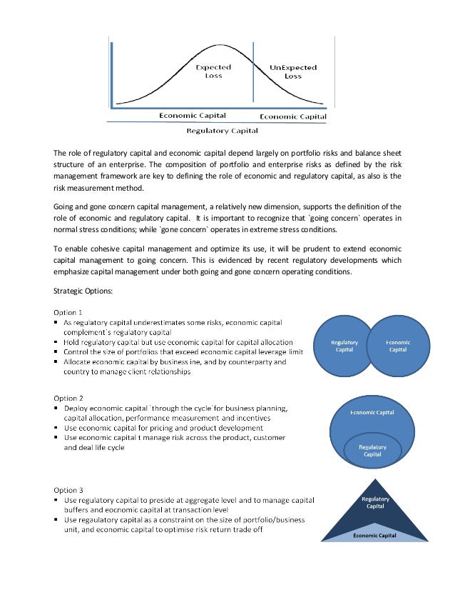 Integrating Regulatory and Economic Capital