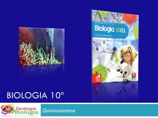 BIOLOGIA 10º  Quimiossíntese 