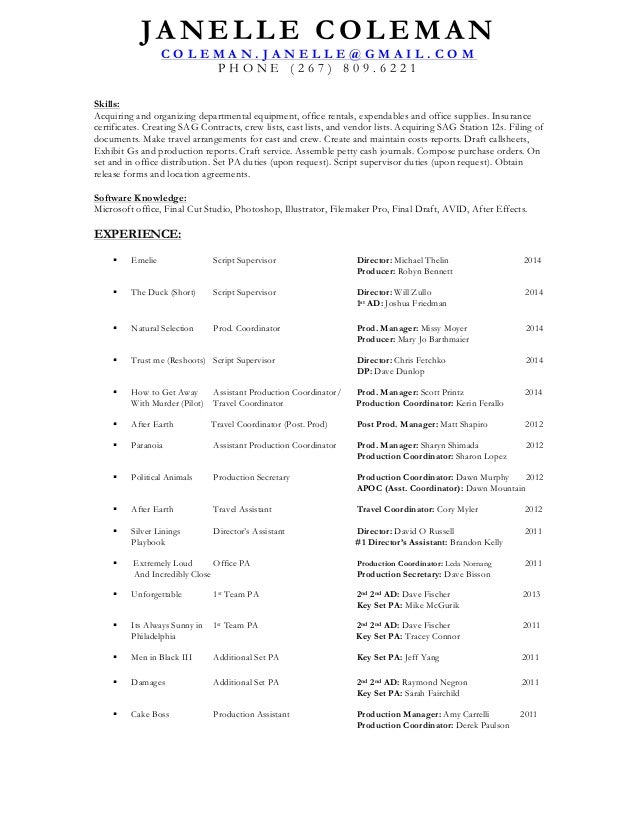 resume script script supervisor resume resume ideas resume script script supervisor resume resume ideas