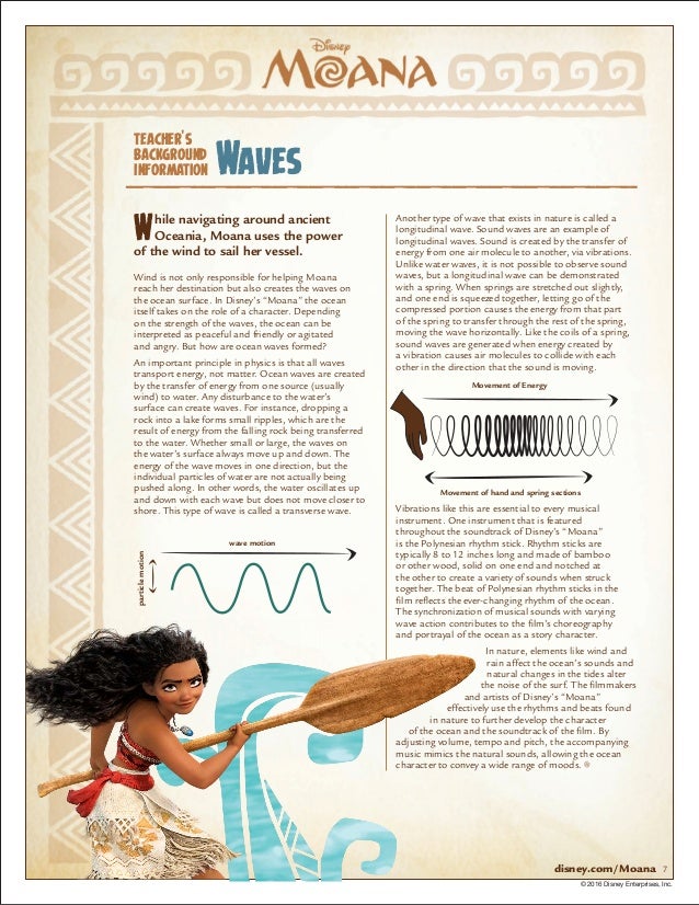 Moana Educator's Guide