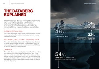 THE DATABERG REPORT SEE WHAT OTHERS DON’T | PDF