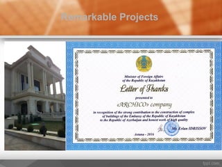 Remarkable Projects
 