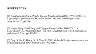 Smart Embedded Vision System for Automated PCB Defect Detection Using ...