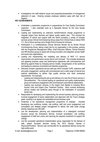 15 11 15 Curriculum Vitae DB-1 | DOC