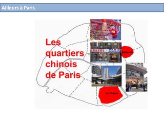 Ailleurs à Paris

Les
quartiers
chinois
de Paris

Arts et Métiers

Le 13ème

Belleville

 