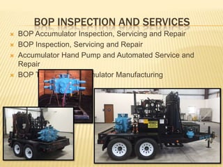 Bop Inspection Table Incoming Mesa presentation | PPTX