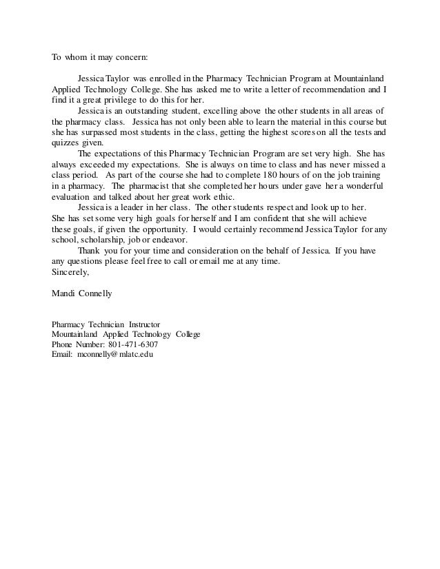 s recommendation letter from mandi letter of recommendation it technician