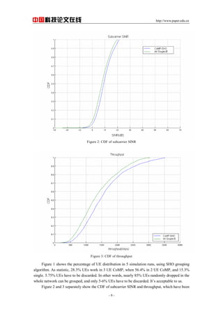 A CoMP Simulation Model Based on UE-Centric Soft Handover Grouping ...