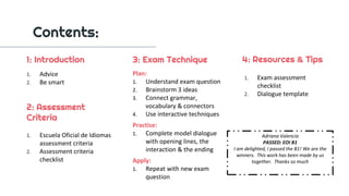 B1 eoi dialogo slides tutorial places to live 2021 peek
