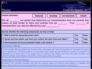 B1 lesson part one | PPT
