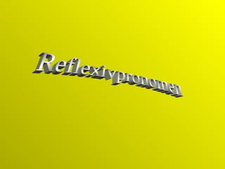 Reflexivpronomen 