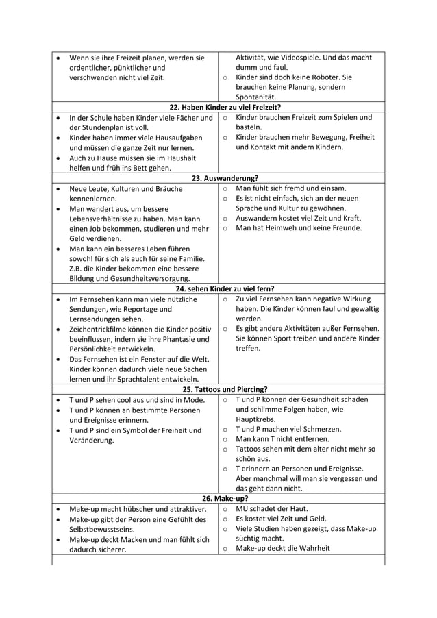 Schreiben B1 Themen Pdf B1 Themen B1 Schreiben und Sprechen Themen | PDF