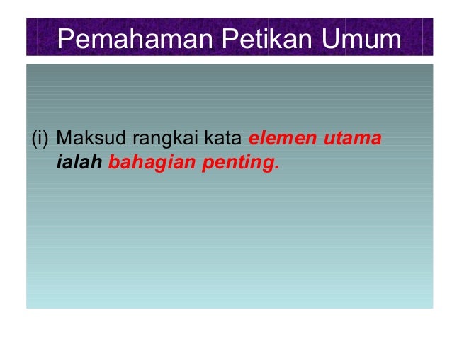 Teknik Menjawab Kertas 2 Bm Spm Rumusan Dan Pemahaman