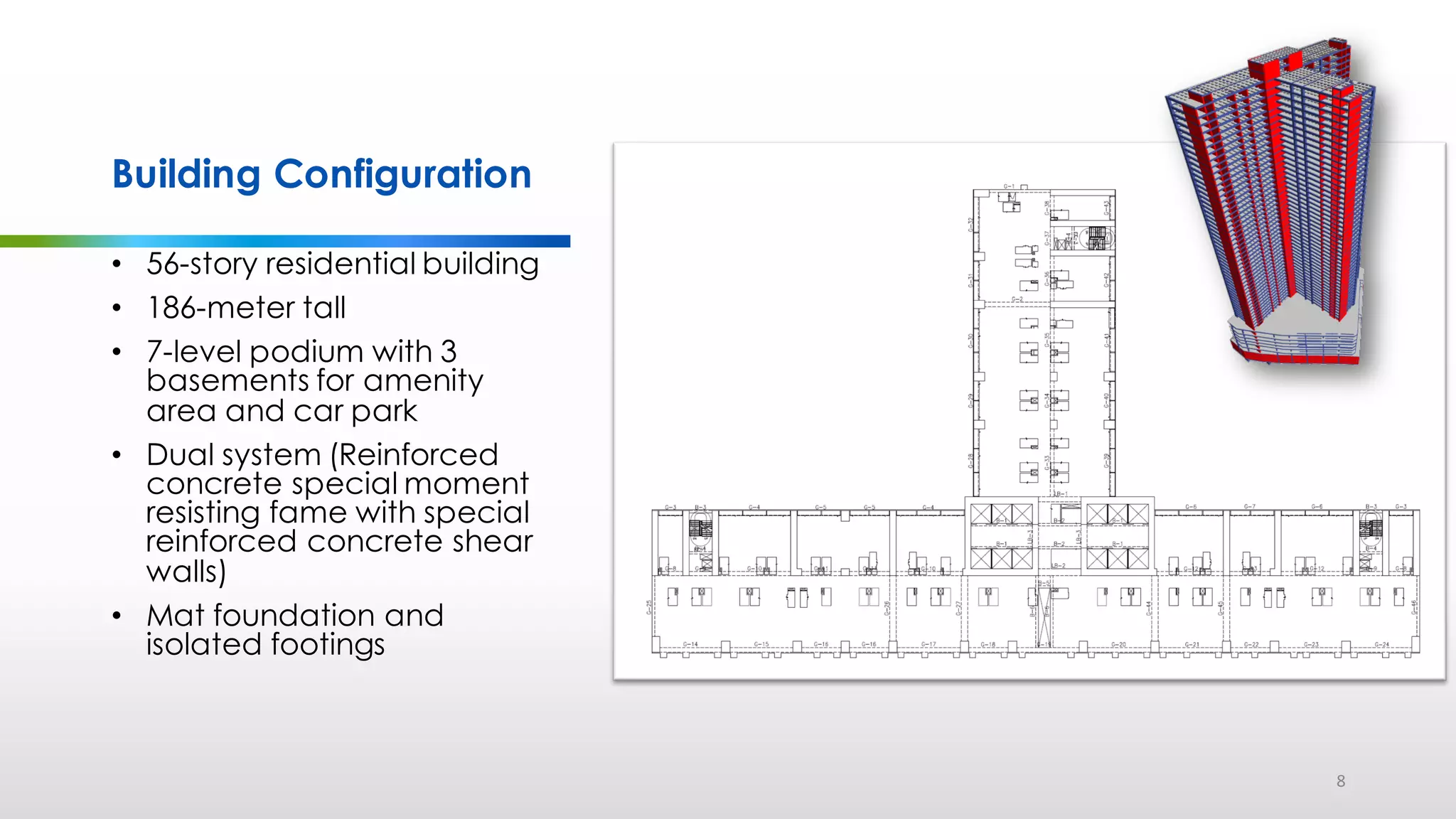 CASE STUDY: PERFORMANCE-BASED SEISMIC DESIGN OF REINFORCED CONCRETE ...