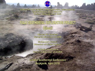B2 - FIALE GEOTHERMAL EXPLORATION PROJECT Djibouti