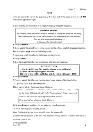B2 fci-test 1 | DOC