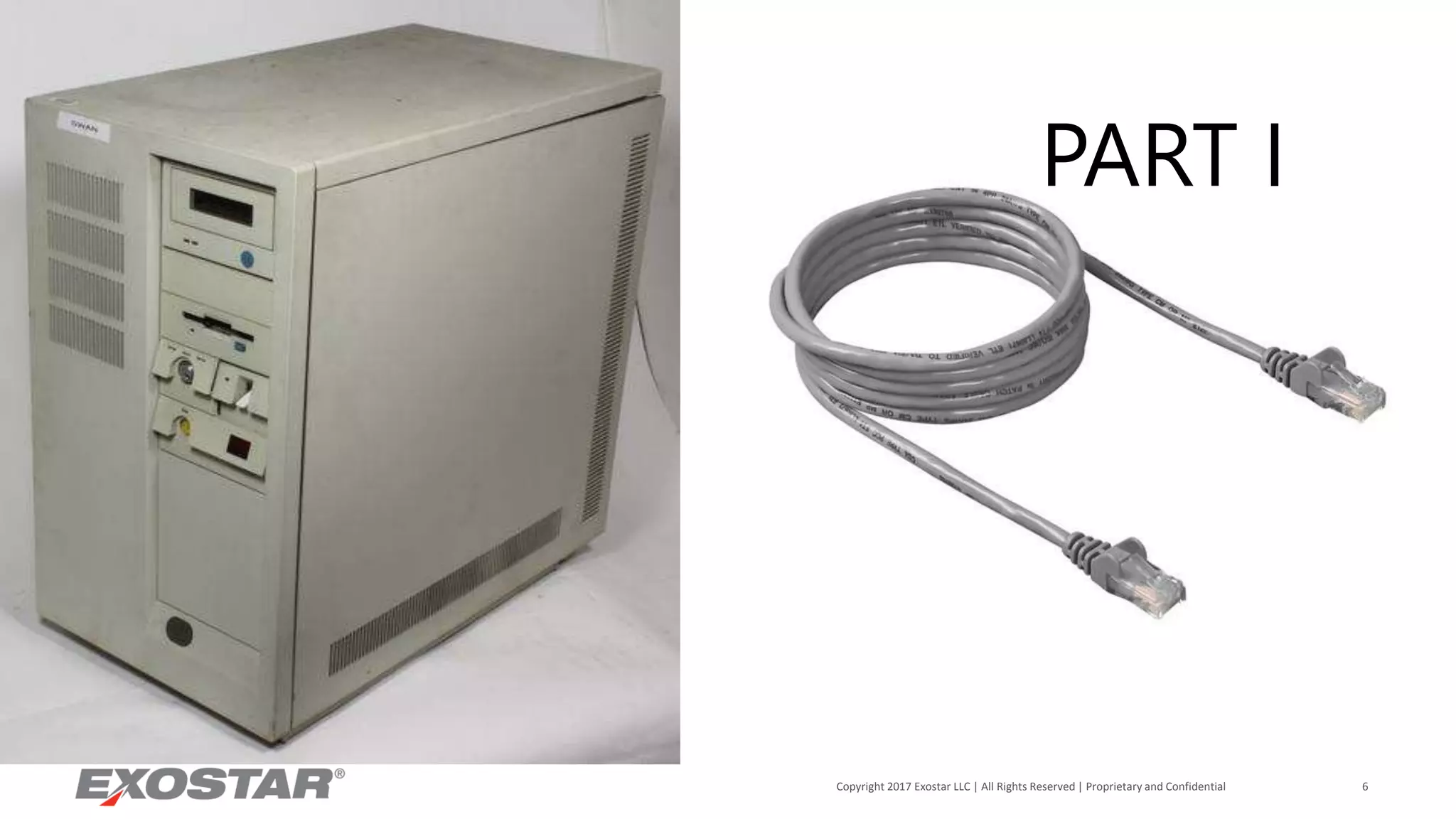 Copyright 2017 Exostar LLC | All Rights Reserved | Proprietary and Confidential 6
PART I
 