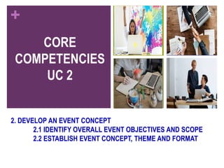Events Manager Competencies Examples Events Management Services NC III_Class of 2023 | PPTX