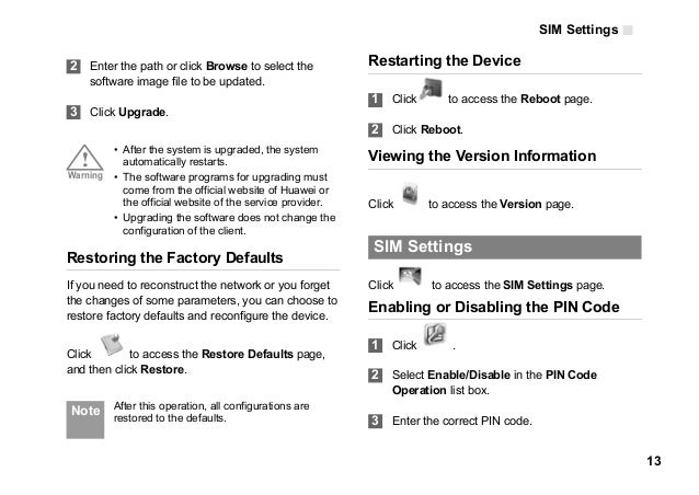Huawei B200 Series User Manual
