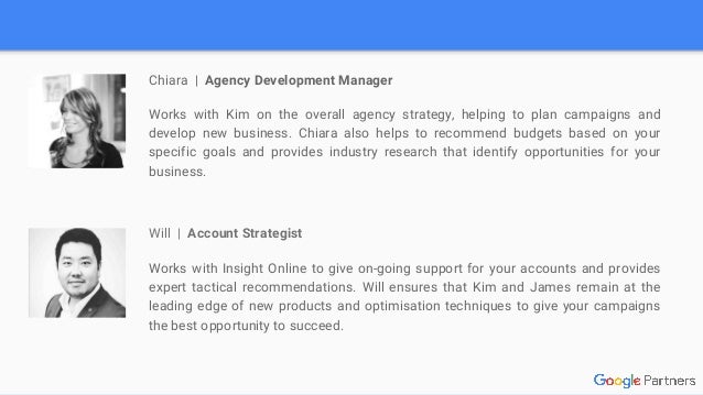 Google Endorsement Insight Online