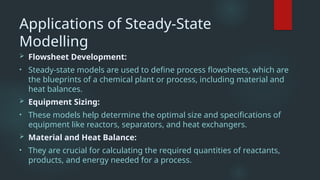 Steady state and dynamic modelling .pptx