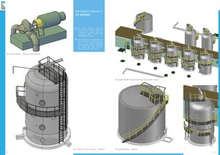 4 5
DELIVERED PRODUCT:
3D MODEL
3D solid model - interior installation
3 D s o l i d X - r a y m o d e l - d e t a i l 3D solid model - details
3D solid model obtained from the point cloud
3D CAD models obtained
based on the point cloud are
compatible to CAD software
such as AVEVA PDMS 3D,
INTERGRAPH PDS etc.
The models are compatible and
can be used in a many software
due to the various formats
under which they are delivered:
.sat, .dwg, .dxf, .obj, .sat, .stl,
.fbx, .dae, .3ds, .dwf, .dgn.
 