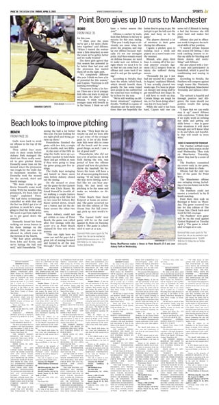 WWW.STARNEWSGROUP.COMPAGE 38 THE OCEAN STAR FRIDAY, APRIL 3, 2015 SPORTS
**IF THE SALE IS SET
ASIDE FOR ANY REASON,
THE PURCHASER AT THE
SALE SHALL BE ENTITLED
ONLY TO A RETURN OF THE
DEPOSIT PAID. THE PUR-
CHASER SHALL HAVE NO
FURTHER RECOURSE
AGAINST THE MORTGAGOR,
THE MORTGAGEE OR THE
MORTGAGEE’S ATTORNEY.
The amount of the judgment to
be satisfied by said sale is the sum
of $192,161.61 more or less, plus
interest.
Surplus Money: If after the
sale and satisfaction of the mort-
gage debt, including costs and
expenses, there remains any sur-
plus money, the money will be
deposited into the Superior Court
Trust Fund and any person claim-
ing the surplus, or any part thereof,
may file a motion pursuant to
Court Rules 4:64-3 and 4:57-2
stating the nature and extent of that
person’s claim and asking for an
order directing payment of the sur-
plus money. The Sheriff or other
person conducting the sale will
have information regarding the
surplus, if any.
May be subject to an
Ordinance by the Ocean County
Board of Health: 87-01, Section
10. The Sheriff’s Department will
require notification of the certifi-
cation of the wells where applica-
ble.
The Sheriff shall deduct his
fees, costs and commissions of
sale from the total amount bid at
the sale.
A 20% deposit (cash or certi-
fied funds) is required from the
Successful Bidder at the time of
sale.
Seized as the property of
JOSEPH P. MCGINTY, ET UX,
and taken in execution at the suit
of WELLS FARGO BANK, N.A.,
to be sold by Michael G.
Mastronardy, Sheriff.
This sale is subject to post-
ponement without further notice.
Attorneys for Plaintiff
Phelan Hallinan & Diamond,
PC
400 Fellowship Rd., Suite 100
Mt. Laurel, NJ 08054
Sheriff’s Docket: CH 767779
Dated: March 19, 26, 2015;
April 2, 9, 2015
($170.28) (516) (3/20, 3/27,
4/3, 4/10)
The Ocean Star
($179.52) (544) (3/20, 3/27,
4/3, 4/10)
The Ocean Star
___________________________
OCEAN COUNTY
SHERIFF’S SALE
By virtue of the above stated
writ, to me directed, issued out of
the SUPERIOR COURT OF NEW
JERSEY, CHANCERY DIVI-
SION Docket No. F02652113,
will be exposed to sale at public
venue on TUESDAY the 14TH
DAY OF APRIL, A.D. 2015
between the hours of 12 o’clock
and 5 o’clock (at 2 o’clock)
Prevailing Time in the afternoon of
said day at the Office of the
Sheriff, Toms River, Township of
Toms River, County of Ocean,
New Jersey.
All that tract or parcel of land
and premises, situate, lying and
being in the TOWNSHIP OF
BRICK, County of Ocean and
State of New Jersey.
Street and Street No.: 479
MONMOUTH AVENUE
Tax Lot and Block No.: LOT:
1.01, 2.01-4.01; BLOCK: 570
Dimensions: APPROXI-
MATELY: 80.00 FT X 27.00 FT X
80.00 FT X 27.00 FT
Nearest Cross Street: LYN-
WOOD AVENUE
The above description does not
constitute a full legal description,
said description is filed at the
Office of the Sheriff, 120 Hooper
Avenue, Toms River, NJ.
THE SHERIFF HEREBY
RESERVES THE RIGHT TO
ADJOURN THIS SALE WITH-
OUT FURTHER NOTICE BY
PUBLICATION.
PRIOR LIENS OF AFFI-
DAVIT: NONE
*SUBJECT TO ANY
UNPAID TAXES, MUNICIPAL
LIENS OR OTHER CHARGES,
AND ANY SUCH TAXES,
CHARGES, LIENS, INSUR-
ANCE PREMIUMS OR OTHER
ADVANCES MADE BY PLAIN-
TIFF PRIOR TO THIS SALE.
ALL INTERESTED PARTIES
ARE TO CONDUCT AND RELY
UPON THEIR OWN INDE-
PENDENT INVESTIGATION
TO ASCERTAIN WHETHER OR
NOT ANY OUTSTANDING
INTEREST REMAIN OF
RECORD AND/OR HAVE PRI-
ORITY OVER THE LIEN BEING
FORECLOSED AND, IF SO THE
CURRENT AMOUNT DUE
THEREON.
BERG AND ACKERMAN, LLC
ENCOURAGES AND SUP-
PORTS THE EQUAL HOUSING
PRACTICES OF THE FAIR
HOUSING ACT IN THE CON-
DUCT OF ITS BUSINESS.”
The amount of the judgment to
be satisfied by said sale is the sum
of $199,680.45 more or less, plus
interest.
Surplus Money: If after the
sale and satisfaction of the mort-
gage debt, including costs and
expenses, there remains any sur-
plus money, the money will be
deposited into the Superior Court
Trust Fund and any person claim-
ing the surplus, or any part thereof,
may file a motion pursuant to
Court Rules 4:64-3 and 4:57-2
stating the nature and extent of that
person’s claim and asking for an
order directing payment of the sur-
plus money. The Sheriff or other
person conducting the sale will
have information regarding the
surplus, if any.
May be subject to an
Ordinance by the Ocean County
Board of Health: 87-01, Section
10. The Sheriff’s Department will
require notification of the certifi-
cation of the wells where applica-
ble.
The Sheriff shall deduct his
fees, costs and commissions of
sale from the total amount bid at
the sale.
A 20% deposit (cash or certi-
fied funds) is required from the
Successful Bidder at the time of
sale.
Seized as the property of
MERVIN E. SMITH, III, ET ALS,
and taken in execution at the suit
of FEDERAL HOME LOAN
MORTGAGE CORPORATION
(“FREDDIE MAC”) A CORPO-
RATION ORGANIZED AND
EXISTING UNDER THE LAWS
OF THE UNITED STATES OF
AMERICA, to be sold by Michael
G. Mastronardy, Sheriff.
This sale is subject to post-
ponement without further notice.
Attorneys for Plaintiff
Zucker, Goldberg &
Ackerman
200 Sheffield Street
P.O. Box 1024
Mountainside, NJ 07092-
0024
Phone: 1-908-233-8500
File #XWZ-150078
Sheriff’s Docket: CH 767762
Dated: March 19, 26, 2015;
April 2, 9, 2015
OCEAN COUNTY
SHERIFF’S SALE
By virtue of the above stated
writ, to me directed, issued out of
the SUPERIOR COURT OF NEW
JERSEY, CHANCERY DIVI-
SION Docket No. F03619713,
will be exposed to sale at public
venue on TUESDAY the 14TH
DAY OF APRIL, A.D. 2015
between the hours of 12 o’clock
and 5 o’clock (at 2 o’clock)
Prevailing Time in the afternoon of
said day at the Office of the
Sheriff, Toms River, Township of
Toms River, County of Ocean,
New Jersey.
All that tract or parcel of land
and premises, situate, lying and
being in the TOWNSHIP OF
BRICK, County of Ocean and
State of New Jersey.
Street and Street No.: 89
GREENWOOD LOOP ROAD,
UNIT 89, BLDG. 25
Tax Lot and Block No.: LOT:
10; BLOCK: 1386
Dimensions: APPROXI-
MATELY: CONDOMINIUM
Nearest Cross Street: N/A
The above description does not
constitute a full legal description,
said description is filed at the
Office of the Sheriff, 120 Hooper
Avenue, Toms River, NJ.
THE SHERIFF HEREBY
RESERVES THE RIGHT TO
ADJOURN THIS SALE WITH-
OUT FURTHER NOTICE BY
PUBLICATION.
PRIOR LIENS OF AFFI-
DAVIT: NONE
SUBJECT TO ANY OPEN
TAXES, WATER/SEWER,
MUNICIPAL OR TAX LIENS
THAT MAY BE DUE.
AT THE TIME OF PUBLICA-
TION TAXES/SEWER/WATER
INFORMATION WAS NOT
AVAILABLE. YOU MUST
CHECK WITH THE TAX COL-
LECTOR FOR EXACT
AMOUNTS DUE.
“THE FAIR HOUSING ACT
PROHIBITS ANY PREFER-
ENCE, LIMITATION, OR DIS-
CRIMINATION BECAUSE OF
RACE, COLOR, RELIGION,
SEX, HANDICAP, FAMILIAL
STATUS, OR NATIONAL ORI-
GIN, OR INTENTION TO
MAKE SUCH PREFERENCE,
LIMITATION OR DISCRIMINA-
TION IN CONNECTION WITH
ANY ASPECT OF A RESIDEN-
TIAL REAL ESTATE TRANS-
ACTION. ZUCKER, GOLD-
ACTION. ZUCKER, GOLD-
BERG AND ACKERMAN, LLC
ENCOURAGES AND SUP-
PORTS THE EQUAL HOUSING
PRACTICES OF THE FAIR
HOUSING ACT IN THE CON-
DUCT OF ITS BUSINESS.”
The amount of the judgment to
be satisfied by said sale is the sum
of $265,616.48 more or less, plus
interest.
Surplus Money: If after the
sale and satisfaction of the mort-
gage debt, including costs and
expenses, there remains any sur-
plus money, the money will be
deposited into the Superior Court
Trust Fund and any person claim-
ing the surplus, or any part thereof,
may file a motion pursuant to
Court Rules 4:64-3 and 4:57-2
stating the nature and extent of that
person’s claim and asking for an
order directing payment of the sur-
plus money. The Sheriff or other
person conducting the sale will
have information regarding the
surplus, if any.
May be subject to an
Ordinance by the Ocean County
Board of Health: 87-01, Section
10. The Sheriff’s Department will
require notification of the certifi-
cation of the wells where applica-
ble.
The Sheriff shall deduct his
fees, costs and commissions of
sale from the total amount bid at
the sale.
A 20% deposit (cash or certi-
fied funds) is required from the
Successful Bidder at the time of
sale.
Seized as the property of
PATRICIA O’BRIEN, ET ALS,
and taken in execution at the suit
of FEDERAL HOME LOAN
MORTGAGE CORPORATION,
to be sold by Michael G.
Mastronardy, Sheriff.
This sale is subject to post-
ponement without further notice.
Attorneys for Plaintiff
Zucker, Goldberg &
Ackerman
200 Sheffield Street
P.O. Box 1024
Mountainside, NJ 07092-
0024
Phone: 1-908-233-8500
File #XWZ-132805
Sheriff’s Docket: CH 767761
Dated: March 19, 26, 2015;
April 2, 9, 2015
($182.16) (552) (3/20, 3/27,
4/3, 4/10)
The Ocean Star
___________________________
the SUPERIOR COURT OF NEW
JERSEY, CHANCERY DIVI-
SION Docket No. F117710, will
be exposed to sale at public venue
on TUESDAY the 14TH DAY OF
APRIL, A.D. 2015 between the
hours of 12 o’clock and 5 o’clock
(at 2 o’clock) Prevailing Time in
the afternoon of said day at the
Office of the Sheriff, Toms River,
Township of Toms River, County
of Ocean, New Jersey.
All that tract or parcel of land
and premises, situate, lying and
being in the TOWNSHIP OF
BRICK, County of Ocean and
State of New Jersey.
Street and Street No.: 656
CARROLL FOX ROAD A/K/A
654 CARROLL FOX ROAD
Tax Lot and Block No.: LOT:
1, 2 & 8; BLOCK: 973
Dimensions: APPROXI-
MATELY: 148 X 73 X 75 X 154 X
50
Nearest Cross Street: CAR-
ROLL FOX ROAD AND
HAWK’S NEST ROAD
The above description does not
constitute a full legal description,
said description is filed at the
Office of the Sheriff, 120 Hooper
Avenue, Toms River, NJ.
THE SHERIFF HEREBY
RESERVES THE RIGHT TO
ADJOURN THIS SALE WITH-
OUT FURTHER NOTICE BY
PUBLICATION.
PRIOR LIENS OF AFFI-
DAVIT: NONE
SUBJECT TO ANY OPEN
TAXES, WATER/SEWER,
MUNICIPAL OR TAX LIENS
THAT MAY BE DUE.
SUBJECT TO ANY OPEN
TAXES, WATER/SEWER,
MUNICIPAL OR TAX LIENS
THAT MAY BE DUE.
AT THE TIME OF PUBLI-
CATION TAXES/SEWER/
WATER INFORMATION WAS
NOT AVAILABLE. YOU MUST
CHECK WITH THE TAX COL-
LECTOR FOR EXACT
AMOUNTS DUE.
“THE FAIR HOUSING ACT
PROHIBITS ANY PREFER-
ENCE, LIMITATION, OR DIS-
CRIMINATION BECAUSE OF
RACE, COLOR, RELIGION,
SEX, HANDICAP, FAMILIAL
STATUS, OR NATIONAL ORI-
GIN, OR INTENTION TO
MAKE SUCH PREFERENCE,
LIMITATION OR DISCRIMINA-
TION IN CONNECTION WITH
ANY ASPECT OF A RESIDEN-
TIAL REAL ESTATE TRANS-
SALE SHALL BE ENTITLED
ONLY TO A RETURN OF THE
DEPOSIT PAID. THE PUR-
CHASER SHALL HAVE NO
FURTHER RECOURSE
AGAINST THE MORTGAGOR,
THE MORTGAGEE OR THE
MORTGAGEE’S ATTORNEY.
The amount of the judgment to
be satisfied by said sale is the sum
of $874,769.02 more or less, plus
interest.
Surplus Money: If after the
sale and satisfaction of the mort-
gage debt, including costs and
expenses, there remains any sur-
plus money, the money will be
deposited into the Superior Court
Trust Fund and any person claim-
ing the surplus, or any part thereof,
may file a motion pursuant to
Court Rules 4:64-3 and 4:57-2
stating the nature and extent of that
person’s claim and asking for an
order directing payment of the sur-
plus money. The Sheriff or other
person conducting the sale will
have information regarding the
surplus, if any.
May be subject to an
Ordinance by the Ocean County
Board of Health: 87-01, Section
10. The Sheriff’s Department will
require notification of the certifi-
cation of the wells where applica-
ble.
The Sheriff shall deduct his
fees, costs and commissions of
sale from the total amount bid at
the sale.
A 20% deposit (cash or certi-
fied funds) is required from the
Successful Bidder at the time of
sale.
Seized as the property of
HELENA DEVARIS, ET AL, and
taken in execution at the suit of
HUDSON CITY SAVINGS
BANK, to be sold by Michael G.
Mastronardy, Sheriff.
This sale is subject to post-
ponement without further notice.
Attorneys for Plaintiff
Phelan Hallinan & Diamond,
PC
400 Fellowship Rd., Suite 100
Mt. Laurel, NJ 08054
Sheriff’s Docket: CH 767756
Dated: March 19, 26, 2015;
April 2, 9, 2015
($171.60) (520) (3/20, 3/27,
4/3, 4/10)
The Ocean Star
___________________________
OCEAN COUNTY
SHERIFF’S SALE
By virtue of the above stated
writ, to me directed, issued out of
___________________________
OCEAN COUNTY
SHERIFF’S SALE
By virtue of the above stated
writ, to me directed, issued out of
the SUPERIOR COURT OF NEW
JERSEY, CHANCERY DIVI-
SION Docket No. F01875813,
will be exposed to sale at public
venue on TUESDAY the 14TH
DAY OF APRIL, A.D. 2015
between the hours of 12 o’clock
and 5 o’clock (at 2 o’clock)
Prevailing Time in the afternoon of
said day at the Office of the
Sheriff, Toms River, Township of
Toms River, County of Ocean,
New Jersey.
All that tract or parcel of land
and premises, situate, lying and
being in the TOWNSHIP OF
BRICK, County of Ocean and
State of New Jersey.
Street and Street No.: 109
OSPREY LANE
Tax Lot and Block No.: LOT:
4.01; BLOCK: 39
Dimensions: APPROXI-
MATELY: 64.04 FT X 105.50 FT
X 84.92 FT X 88.60 FT X 32.58
FT
Nearest Cross Street: NJ
STATE HIGHWAY ROUTE 35
The above description does not
constitute a full legal description,
said description is filed at the
Office of the Sheriff, 120 Hooper
Avenue, Toms River, NJ.
THE SHERIFF HEREBY
RESERVES THE RIGHT TO
ADJOURN THIS SALE WITH-
OUT FURTHER NOTICE BY
PUBLICATION.
PRIOR LIENS OF AFFI-
DAVIT: NONE
*SUBJECT TO ANY
UNPAID TAXES, MUNICIPAL
LIENS OR OTHER CHARGES,
AND ANY SUCH TAXES,
CHARGES, LIENS, INSUR-
ANCE PREMIUMS OR OTHER
ADVANCES MADE BY PLAIN-
TIFF PRIOR TO THIS SALE.
ALL INTERESTED PARTIES
ARE TO CONDUCT AND RELY
UPON THEIR OWN INDE-
PENDENT INVESTIGATION
TO ASCERTAIN WHETHER OR
NOT ANY OUTSTANDING
INTEREST REMAIN OF
RECORD AND/OR HAVE PRI-
ORITY OVER THE LIEN BEING
FORECLOSED AND, IF SO THE
CURRENT AMOUNT DUE
THEREON.
**IF THE SALE IS SET
ASIDE FOR ANY REASON,
THE PURCHASER AT THE
for this year.
“I think over the years
we’ve got a lot more chem-
istry together,” said Alfonso.
“When I started the seniors
were a little detached, so over
the years we’ve gotten better
and we really bonded.”
The three girls agreed that
this season has potential to
be better than last year and
the preseason has started
them off on the right path.
“It’s completely different
this year. I think we have a lot
of potential for this season,”
said Caputo. “Everyone is still
learning everything.”
“Preseason looks a lot bet-
ter. There are a lot of younger
kids who can learn to step up
and make the plays,” added
Blisnuk. “I think having a
younger team will benefit us
in the future. I think we will
have a better season this
year.”
Alfonso, a catcher by trade,
feels that defense is the key to
success for this year, saying,
“This year I really hope to ob-
viously see more wins, im-
prove the program, and step
up our offense because typi-
cally it’s not our strongest
point. And then remain sound
on defense because we need
to make sure our defense is
right where we need it to be
so that we can come back on
offense and come back if we
need to and get the spark go-
ing.”
According to Ferullo, they
have the whole infield back,
which should benefit them
greatly. He has some brand
new people in the outfield but
the team has been working to
be in form for the year.
“We’re still working on dif-
ferent situations,” explained
Ferullo. “Softball is a game of
situations and the more situa-
tions they see hopefully the
better they’re going to get. We
just got to get the ball over the
plate and keep us in the
game.”
The players directed a lot
of attention to their game
during the offseason.
Caputo, a pitcher, goes to
training once a week and
played on a travel team over
the summer.
Blisnuk, who plays third
base, is coming off of her sec-
ond anterior cruciate liga-
ment [ACL] surgery from an
injury she suffered during
soccer.
“Personally for me I just
had my second ACL surgery
in August,” explained Blisnuk.
“I was actually cleared two
weeks ago. I’ve been in physi-
cal therapy and doing stuff to
get myself back into shape. So
I still have to work on that.
Certain things are tough for
me, so I’ve been doing what I
can, but it’s been hard.”
While she said it has been
hard, Caputo said one can
never tell if Blisnuk is having
a bad day because she still
plays hard and makes her
plays.
Alfonso also put in offsea-
son work to improve the tech-
nical skills of her position.
“I started private lessons
this season for hitting. I also
took catching lessons to re-
fine my skills for blocking and
throw downs and every-
thing,” said Alfonso.
She also played with a trav-
el team and participated in
basketball, which is good for
conditioning and staying in
shape.
According to Ferullo, the
Panthers will compete against
tough teams like Pinelands,
Central Regional, Manchester
Township and Jackson Liber-
ty.
The outlook is hopeful and
through practice and dili-
gence, the team should see
positive results this spring
season.
“I hope that we can really
step it up,” stated Alfonso
with conviction. “I think that
if we really work on refining
our skills and getting our
skills better — that in game
time situations it will show
through and we’ll know what
to do and when, and hopeful-
ly that will result in more
wins.”
BORO VS MANCHESTER TOWNSHIP
The Panther softball team
opened up their season on the
road Wednesday. They took
on Manchester Township,
where they lost by a score of
10-0.
The Panthers committed
six errors early in the game,
which put them in a hole.
Alfonso had the only two
hits of the game for Point
Boro.
The Manchester offense
was swinging strong, includ-
ing a two-run home run in the
fourth inning.
The Panthers could not
muster a comeback in the B
South matchup.
Point Boro then took on
Barnegat at home on Thurs-
day. The game occurred too
late for this edition of The
Ocean Star. Check back next
week for full coverage.
The Panthers’ next game
will be on the road against
Central Regional on Tuesday
April 7. The game is sched-
uled to begin at 10 a.m.
Dominick Pollio covers sports for The
Ocean Star. He can be reached at dpol-
lio@theoceanstar.com or 732-899-
7606 Ext 15. Follow him on Twitter
@dompollio.
Point Boro gives up 10 runs to Manchester
BORO
FROM PAGE 35
STEVE WEXLER THE OCEAN STAR
AMANDA CAPUTO
Gulls were back to work
on offense in the top of the
second.
They added four more
runs to their totals before
Asbury Park managed the
third out. Fiore really want-
ed to give pitcher Kevin
Donnelly some time on the
mound since the preseason
was rough for the Gulls due
to inclement weather. So
Donnelly took the mound
for the second, third and
fourth innings.
“We were trying to get
Kevin Donnelly some work
today. With the weather this
preseason, it’s been kind of
rough,” explained Fiore.
“We had three scrimmages
cancelled so with that and
the fact we didn’t get a lot of
pitchers to work he’s strug-
gling to find the strike zone.
We need to get him right for
us to get good down the
stretch.”
Donnelly found his form
striking out seven batters in
his three innings on the
mound. Only one run was
allowed in, which came in
the bottom of the fourth.
“We had great pitching
from John and Kevin, and
we’re hitting the ball real
well,” said Frauenheim. “I’m
seeing the ball a lot better
this year. I’m just looking for
my right pitch and being pa-
tient up there.”
Frauenheim finished the
game with two hits, a single
and a double, and two RBIs.
At the start of the fifth in-
ning the Gulls were up 14-1.
Asbury needed to hold them
there and get within 10 runs
if they were going to keep
the game going past five in-
nings.
The Gulls kept swinging
and batted in three more
runs before Asbury closed
out the inning.
On the mound to close
out the game for the Garnett
Gulls was Chris Russo. He
found himself in trouble af-
ter walking a couple batters
and giving up a hit that led
to two runs for Asbury. But
Russo settled down, struck
out a batter, and let the de-
fense secure the other two
outs.
Since Asbury could not
get within 10 runs of Point
Beach, the game was called
after five innings with the
score 17-3 as Point Beach
claimed its first win of the
season.
“This one right here we
came out and the guys did a
great job of staying focused
and locked in all the way
through,” Fiore said about
the win. “They kept the in-
tensity up and we were able
to get some of the younger
guys in. A lot of the fresh-
man kids were able to come
off the bench and do some
good things, as well. I saw a
lot of good stuff.”
Frauenheim, who did not
see a lot of action out in left
field during the win, was
proud of how the offense
played and how the pitchers
threw the baseball. He be-
lieves the team will have a
lot of success going forward,
saying, “If we keep hitting
the way we’re hitting, now I
feel like we can beat any-
body. We just need our
pitching to be the same and
make no mistakes on de-
fense.”
Point Beach then faced
Keyport at home on yester-
day. The game occurred too
late for this edition of The
Ocean Star. For full cover-
age, pick up next week’s is-
sue.
The Garnet Gulls’ next
game will be on the road
against St. Rose on Tuesday,
April 7. The game is sched-
uled to start at 10 a.m.
Dominick Pollio covers sports for The
Ocean Star. He can be reached at
dpollio@theoceanstar.com or 732-
899-7606 Ext 15. Follow him on
Twitter @dompollio.
Beach looks to improve pitching
BEACH
FROM PAGE 35
STEVE WEXLER THE OCEAN STAR
Kenny MacPherson makes a throw in Point Beach’s 17-3 win over
Asbury Park on Wednesday.
 