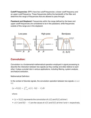 Signal Filtering Analysis Using Convolution and Correlation Techniques ...