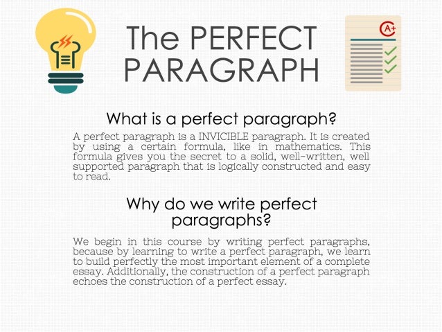 Perfect essay writer
