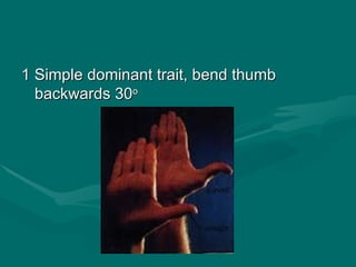 B23 ppt patterns of heredity and human genetics | PPT