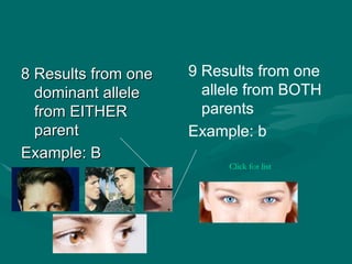 B23 ppt patterns of heredity and human genetics | PPT