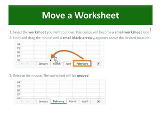 Move a Worksheet
 