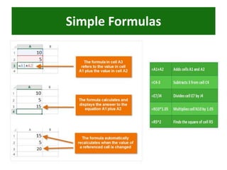 Simple Formulas
 