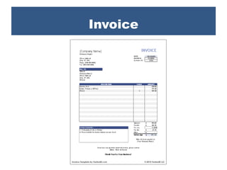 Invoice
 