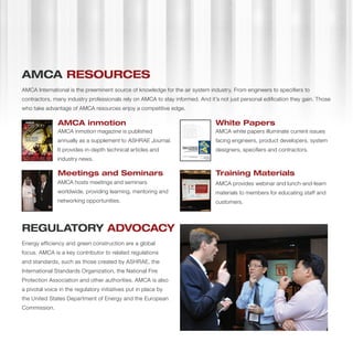 AMCA Corporate Capabilities | PDF