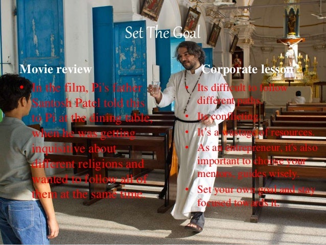 Movie review of LIFE OF PI