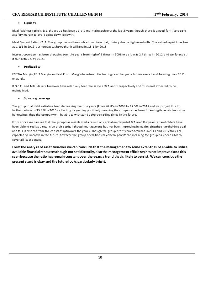 sample cfa cover letter