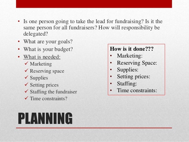 fundraising presentation examples