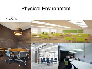 Training of Trainers
Mohammad Tawfik
#AcademyOfKnowledge
http://AcademyOfKnowlwdge.org
Physical Environment
●
Light
 