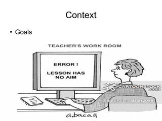 Training of Trainers
Mohammad Tawfik
#AcademyOfKnowledge
http://AcademyOfKnowlwdge.org
Context
●
Goals
 