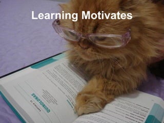 Training of Trainers
Mohammad Tawfik
#AcademyOfKnowledge
http://AcademyOfKnowlwdge.org
Learning Motivates
 