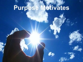 Training of Trainers
Mohammad Tawfik
#AcademyOfKnowledge
http://AcademyOfKnowlwdge.org
Purpose Motivates
 