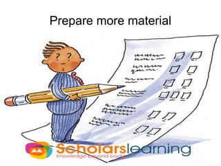 Training of Trainers
Mohammad Tawfik
#AcademyOfKnowledge
http://AcademyOfKnowlwdge.org
Prepare more material
 