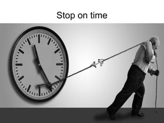 Training of Trainers
Mohammad Tawfik
#AcademyOfKnowledge
http://AcademyOfKnowlwdge.org
Stop on time
 