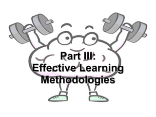 Training of Trainers
Mohammad Tawfik
#AcademyOfKnowledge
http://AcademyOfKnowlwdge.org
Part III:Part III:
Effective LearningEffective Learning
MethodologiesMethodologies
 