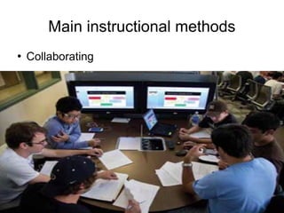 Training of Trainers
Mohammad Tawfik
#AcademyOfKnowledge
http://AcademyOfKnowlwdge.org
Main instructional methods
●
Collaborating
 